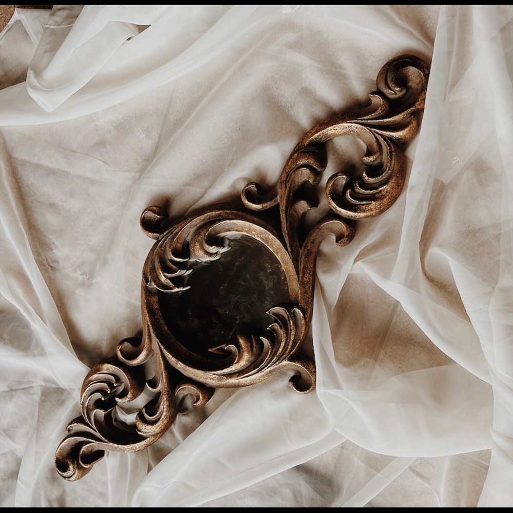 Ornate Gothic Wall Mirror